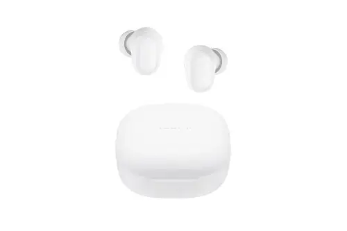 Casti True Wireless Xiaomi Redmi Buds 6 Play, Bluetooth 5.4, IPX4, Reducerea zgomotului la apeluri cu algoritm AI, Google Fast Pair (Alb)