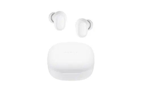 Casti True Wireless Xiaomi Redmi Buds 6 Play, Bluetooth 5.4, IPX4, Reducerea zgomotului la apeluri cu algoritm AI, Google Fast Pair (Alb)