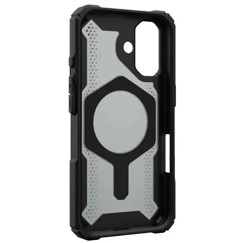 Husa Plasma XTE MagSafe UAG pentru iPhone 16, Negru/Portocaliu