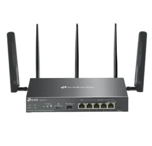 Router Wireless TP-Link Omada ER706W-4G, 4x LAN, Dual-Band, Wifi 6 (Negru)