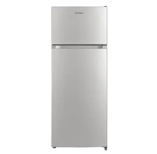 Frigider cu doua usi Candy CDG1S514ES, 211 l, H 142.8 cm, Clasa E (Argintiu)