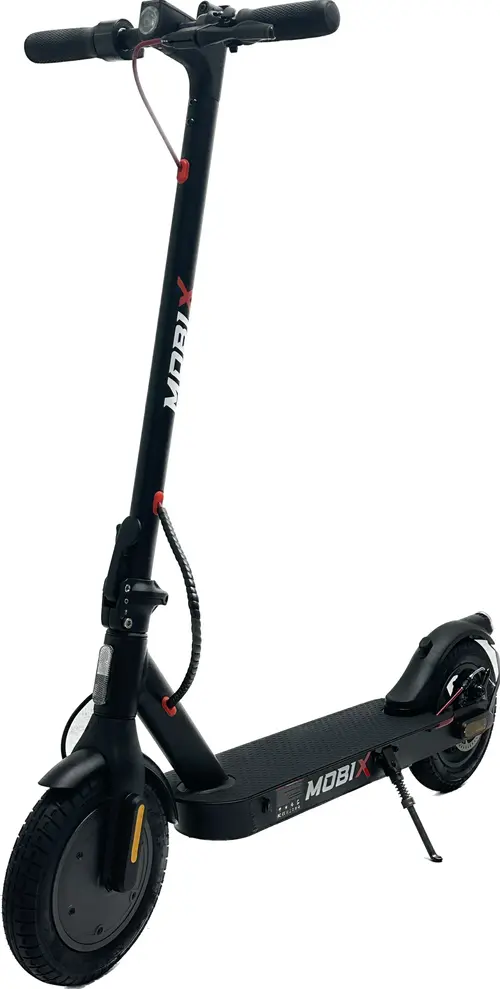 Trotineta electrica pliabila MOBIX Urban E9 PRO, roti pneumatice 10inch, motor 300W, autonomie 20-25km, viteza maxima 25km/h, aplicatie mobila MiniRobot (Negru)