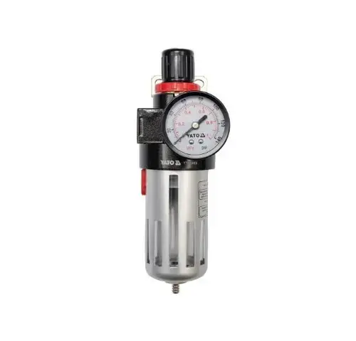 Filtru aer pentru compresoare cu reductor, Yato YT-2383, prindere 1/2inch