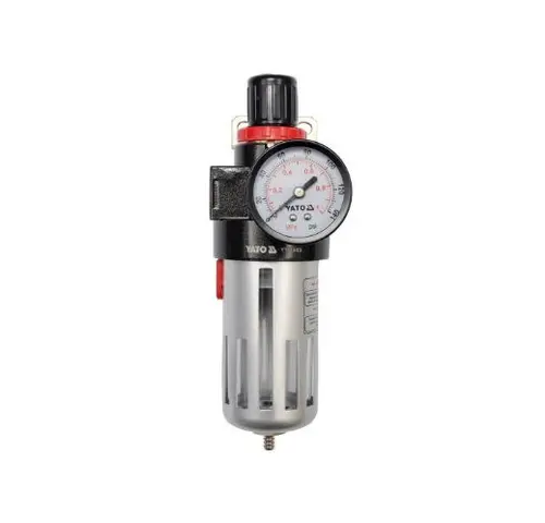 Filtru aer pentru compresoare cu reductor, Yato YT-2383, prindere 1/2inch