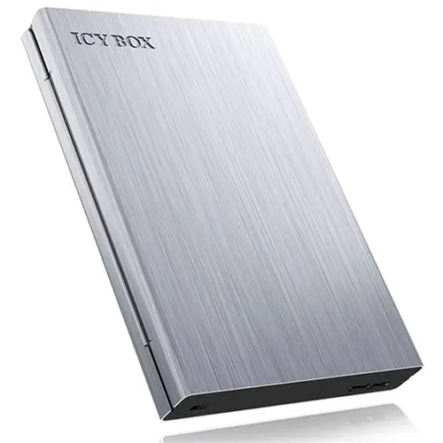 Carcasa Rack HDD / SSD, Icy Box, 2,5inch, USB 3.0, Argintiu