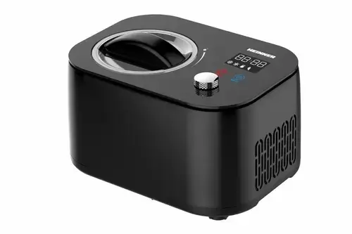 Aparat de facut inghetata HEINNER HCIM-DW14BK, 100 W, 1 L, Timer (Negru)