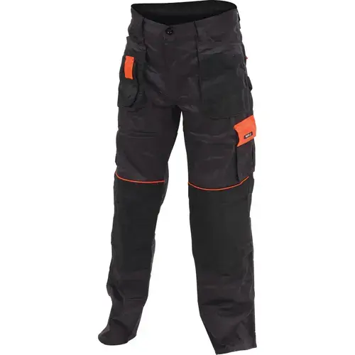 Pantaloni de lucru Yato, Bumbac/Poliester, 3XL, Negru
