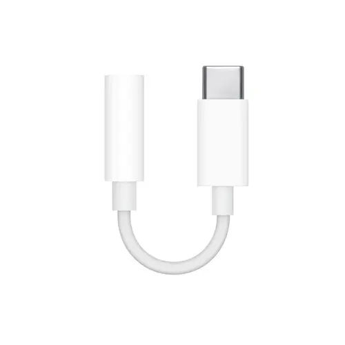 Adaptor Apple MW2Q3, USB-C la Jack 3.5 mm (Alb)