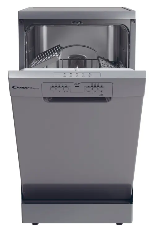 Masina de spalat vase independenta CANDY CDPH 2L1049S, 10 seturi, 5 programe, 45 cm, Clasa E (Argintiu)