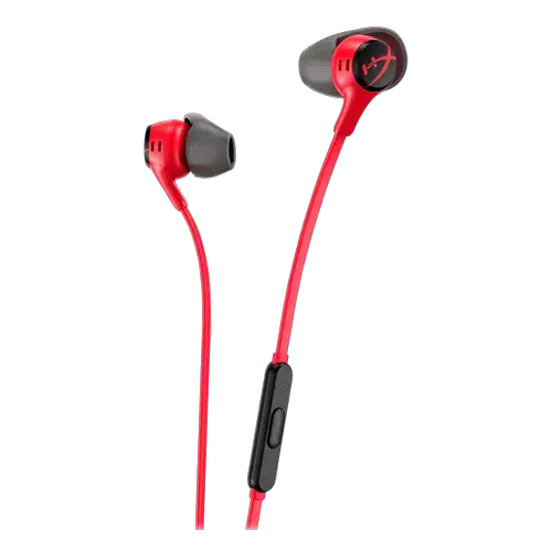 Casti Gaming In-Ear HyperX Cloud Earbuds II, Microfon, Multiplatforma (Rosu)