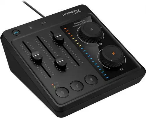 Mixer audio pentru microfoane XLR HyperX 73C12AA (Negru)