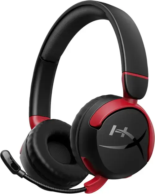 Casti Gaming HyperX Cloud Mini Wireless, Bluetooth, On-Ear, Stereo, Microfon, Multiplatforma (Negru)