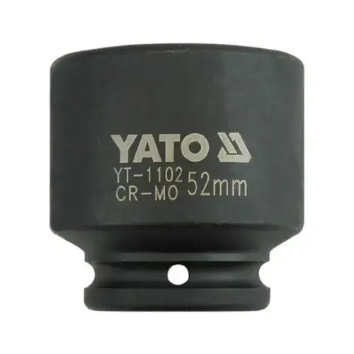 Cheie tubulara Yato YT-1102 hexagonala de impact 52 mm prindere patrat 3/4 inch