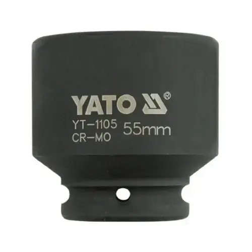 Cheie tubulara Yato YT-1105 hexagonala de impact 55 mm prindere patrat 3/4 inch