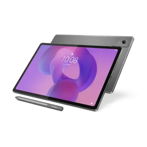 Tableta Lenovo Idea Tab Plus TB361ZU, Procesor MediaTek Dimensity 6400 Octa-Core, Ecran IPS 2.5K 12.1inch, 12GB RAM, 256GB Flash, 13MP, Wi-Fi, Bluetooth, 5G, Android 15 + Lenovo Tab Pen (Gri)
