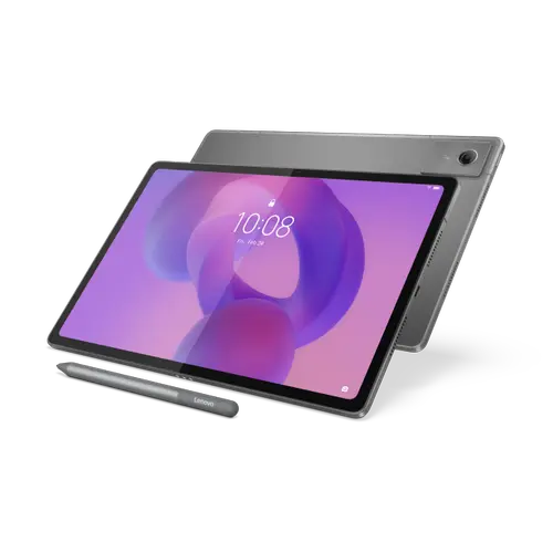 Tableta Lenovo Idea Tab Plus TB361ZU, Procesor MediaTek Dimensity 6400 Octa-Core, Ecran IPS 2.5K 12.1inch, 12GB RAM, 256GB Flash, 13MP, Wi-Fi, Bluetooth, 5G, Android 15 + Lenovo Tab Pen (Gri)