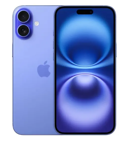Telefon Mobil Apple iPhone 16 Plus, Super Retina XDR OLED 6.7inch, 256GB Flash, Camera Duala 48 + 12 MP, Wi-Fi, 5G, iOS (Albastru)