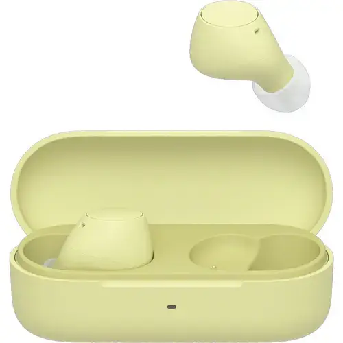 Casti True Wireless In-Ear Sony WF-C510, Bluetooth, Multipoint, ASM, Hands-free, Microfon, Control vocal, IPX4 (Galben)