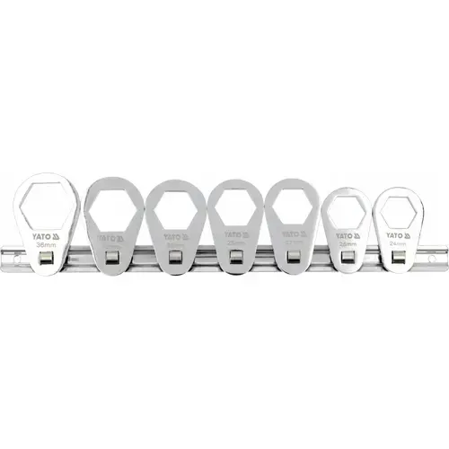 Set 7 chei filtre ulei Yato YT-05985, otel, 3/8inch