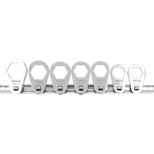 Set 7 chei filtre ulei Yato YT-05985, otel, 3/8inch