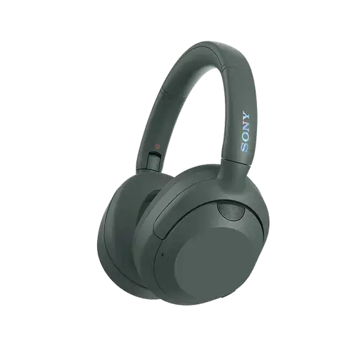 Casti Stereo Wireless Over-Ear Sony ULT WEAR, Bluetooth, Anulare zgomot ASM, DSEE, Autonomie 30 ore, Control tactil si vocal, Fast Pair (Verde)