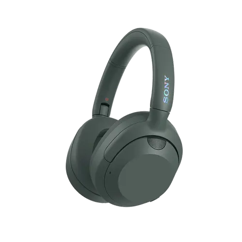 Casti Stereo Wireless Over-Ear Sony ULT WEAR, Bluetooth, Anulare zgomot ASM, DSEE, Autonomie 30 ore, Control tactil si vocal, Fast Pair (Verde)