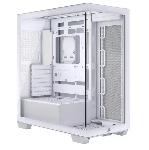 Carcasa Corsair 3500X, Middle Tower, Tempered glass (Alb)