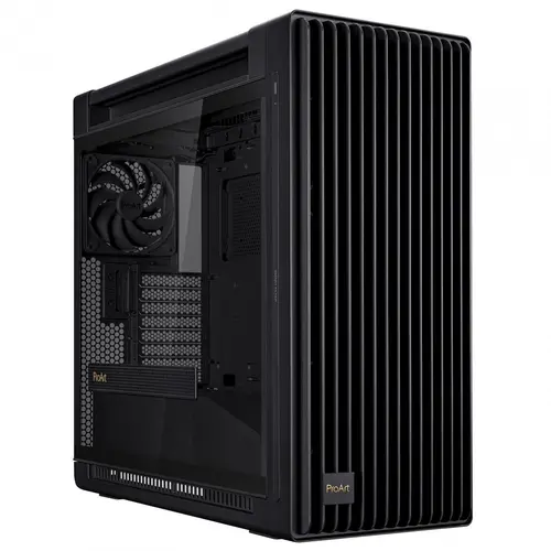 Carcasa Asus PROART PA602 TG ARGB BLACK, Middle Tower, Tempered glass (Negru)