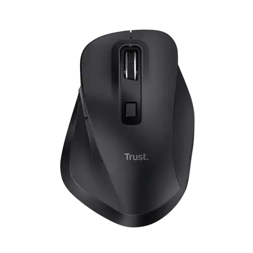 Mouse Wireless Trust Fyda Rechargeable, 2400 dpi, USB (Negru)
