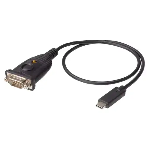 Adaptor Aten UC232C-AT, USB Type-C to RS-232, 450mm (Negru)