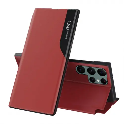 Husa Techsuit eFold pentru Samsung Galaxy S22 Ultra 5G S908 (Rosu)