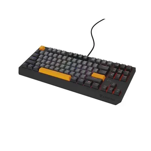 Tastatura Gaming Mecanica Genesis Thor 230 TKL Positive, USB, Iluminare RGB, Switch-uri Outemu Red (Gri)