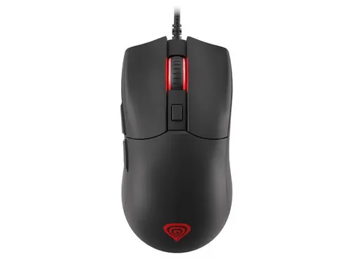 Mouse Gaming Genesis Krypton 750, USB-A, 8000 DPI, Iluminare RGB, 6 butoane programabile, Panouri interschimbabile, Greutate reglabila (Negru)