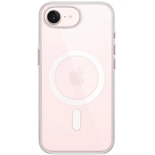 Husa protectie spate Apple Clear Case cu MagSafe MHWC4ZM/A pentru iPhone 17e (Transparent)