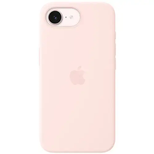 Husa protectie spate Apple Silicone Case cu MagSafe MHWJ4ZM/A pentru iPhone 17e (Roz)
