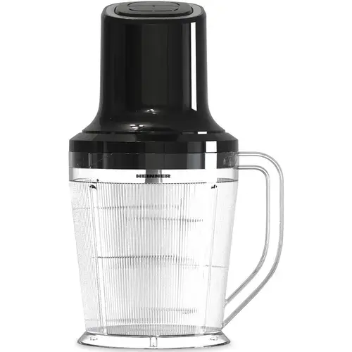 Tocator Heinner HMC-3B500BK, 500 W, capacitate bol tocare 1.5l, accesorii 3 cutite inox, 2 viteze (Negru)