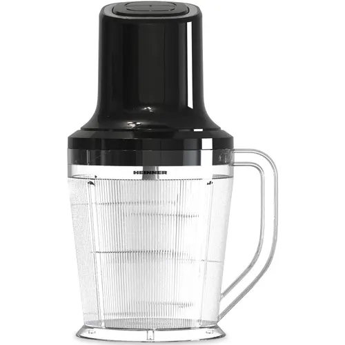 Tocator Heinner HMC-3B500BK, 500 W, capacitate bol tocare 1.5l, accesorii 3 cutite inox, 2 viteze (Negru)