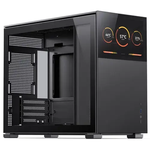 Carcasa Jonsbo D31 Screen, Mini Tower (Negru)