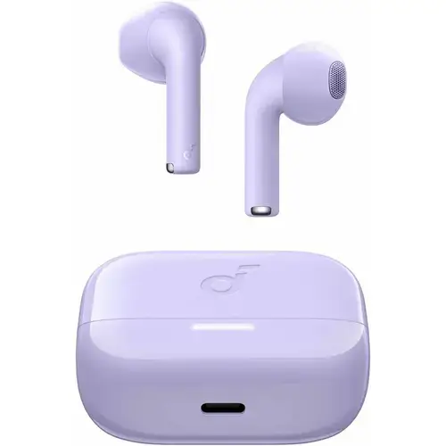 Casti True Wireless Anker Soundcore K20i, Wireless, Bluetooth 5.3, BassUp Tech, Autonomie 36 ore, IPX5 (Violet)