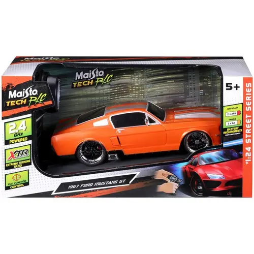 Masinuta cu telecomanda Maisto Tech R/C - Ford Mustang GT 1967, 1:24