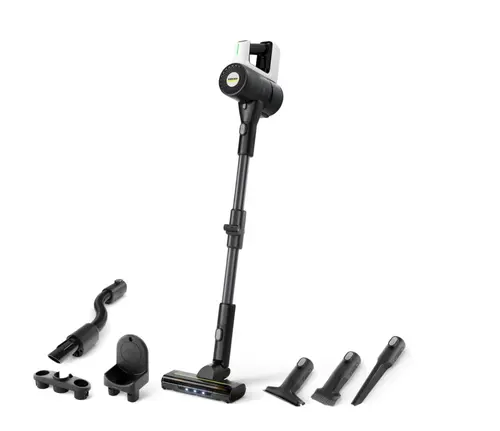 Aspirator vertical Karcher VCS 3 Nano Flex, Autonomie maxima 50 minute, Recipient 600 ml (Alb/Negru)