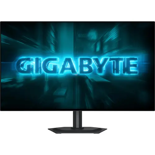 Monitor Gaming OLED GIGABYTE 27inch GO27Q24G, QHD (2560 x 1440), HDMI, DisplayPort, G-Sync Compatible, AMD FreeSync Premium, Pivot, 240 Hz, 0.03 ms (Negru)