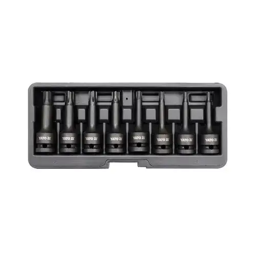 Set chei de impact, Yato YT-1068, Ribe RM5-RM13, 1/2inch, Cr-Mo