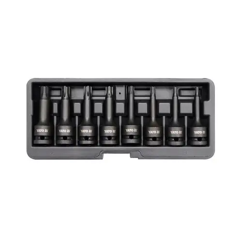 Set chei de impact, Yato YT-1068, Ribe RM5-RM13, 1/2inch, Cr-Mo