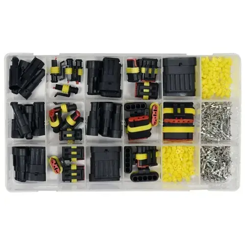 Set 424 conectori electrici 1-6 PIN Yato