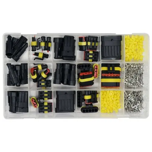 Set 424 conectori electrici 1-6 PIN Yato