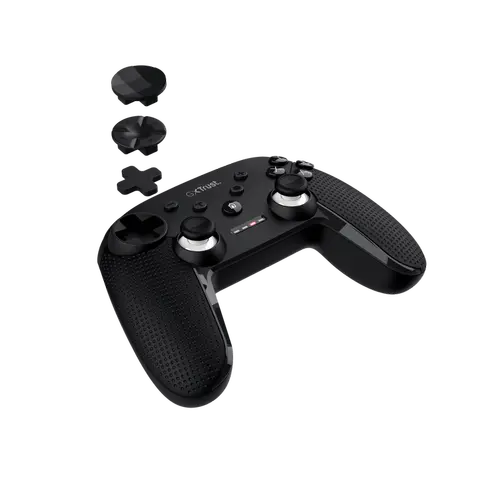 Controller Wireless Trust GXT WS 542 Muta, Bluetooth/USB/2.4GHz, Multiplatforma, Vibratii (Negru)