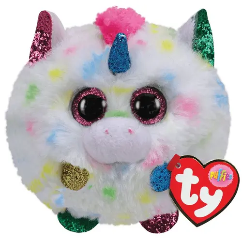 Jucari de plus TY Beanie Balls Harmonie Unicornul, 8cm