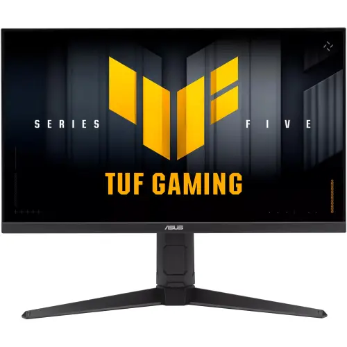 Monitor Gaming IPS LED ASUS 27inch VG27UQEL5A, UHD (3840 x 2160), HDMI, DisplayPort, Boxe, Pivot, 80 Hz, 0.3 ms (Negru)