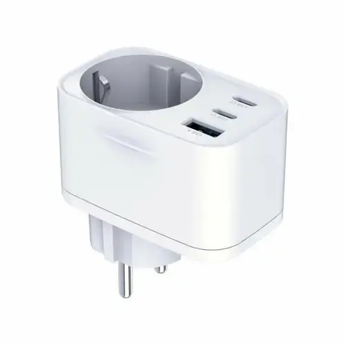 Incarcator Retea 3mk Hyper Comfort Charger, 30W, QC PD PPS, 1x USB-A, 2x USB-C (Alb)